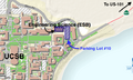 Directions to NanoFab - ESB map + P10 parking - Geo MapDev.png