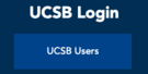 screenshot of "UCSB users" login button