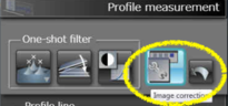 Olympus LEXT - Image Correction button